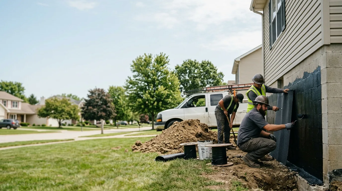 Basement Waterproofing in New London, WI near me